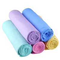 Tissu chamois synthétique de lavage de voiture de PVA pour le nettoyage efficace de véhicule