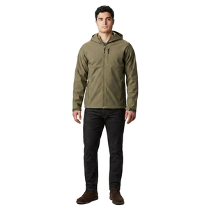 Chaqueta Cortavientos Personalizada para Hombre, Chaqueta Softshell Informal de Moda para Primavera y Otoño - Product Image 1