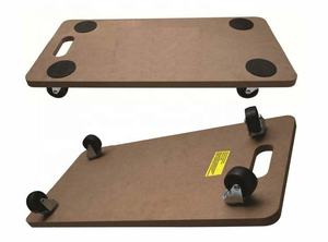 200 кг противоскользящая ручная тележка мебель движущаяся деревянная платформа - Product Image 3