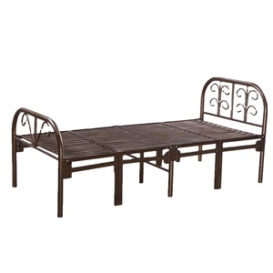Steel Folding <b>Single</b> <b>Bed</b> <b>Space</b> <b>Saving</b> Design for Kids Adults Durable Foldable <b>Single</b> <b>Bed</b> Customizable Storage for Living <b>Spaces</b> - Product Image 3