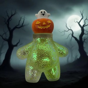 NOUVEAU Jouet à presser en forme de farce d'Halloween - Super doux, rebondissant, portable, anti-stress, cadeau pour enfants et adultes, jouet de poche pour TDAH - Product Image 2