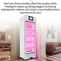 Système de jardinage hydroponique intelligent pour la plantation de légumes à la maison-Armoire hydroponique verticale pour la culture de plantes