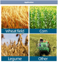 Moissonneuse-batteuse mini sur chenilles haute productivité pour céréales, riz et blé – Machine agricole chinoise en promotion
