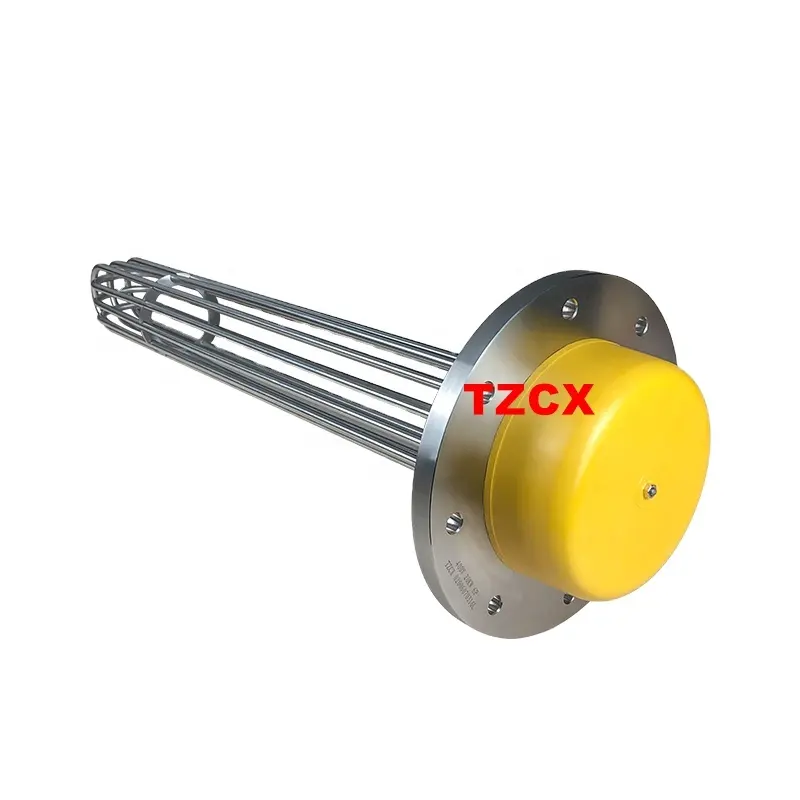 TZCX direct manufacturer stainless steel electric tubular immersion heater with thermostat heating element