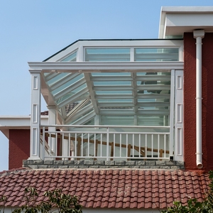 Solarium préfabriqué, <span class=keywords><strong>jardin</strong></span> d'hiver, double vitrage, insonorisé, imperméable, personnalisation complète disponible - Product Image 6