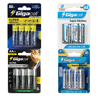 Batería Personalizada de 1.5v Aa LR6, Celda Alcalina, Baterías Primarias Pequeñas, Aplicable a Artículos del Hogar como Controles Remotos, Juguetes y Más