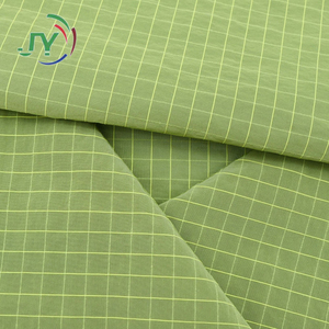 고품질 경량 80GSM 100% 나일론 그리드 체크 원단 방수 자외선 차단 속건 자외선 차단 소재 아웃도어 자켓용 - Product Image 4
