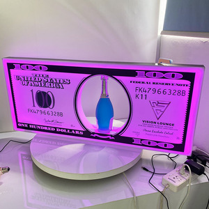 Hộp đêm mới nhất dẫn chúng tôi đô la rượu sâm banh chai trình bày Mỹ hóa đơn 100 tiền tệ <span class=keywords><strong>Benjamin</strong></span> tiền glorifier hiển thị - Product Image 2