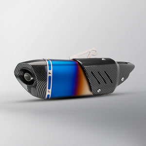 Silencieux d'échappement universel de moto 51mm AK pour RC <span class=keywords><strong>125</strong></span> 250 390 R6 R3 Ninja Z400 250 Z900 ZX6R <span class=keywords><strong>MT07</strong></span> MT09 R1 K11 - Product Image 4