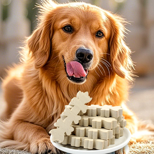 批发自有品牌OEM健康奶味骨狗咀嚼治疗牙齿清洁牙齿护理天然狗宠物治疗培训 - Product Image 2