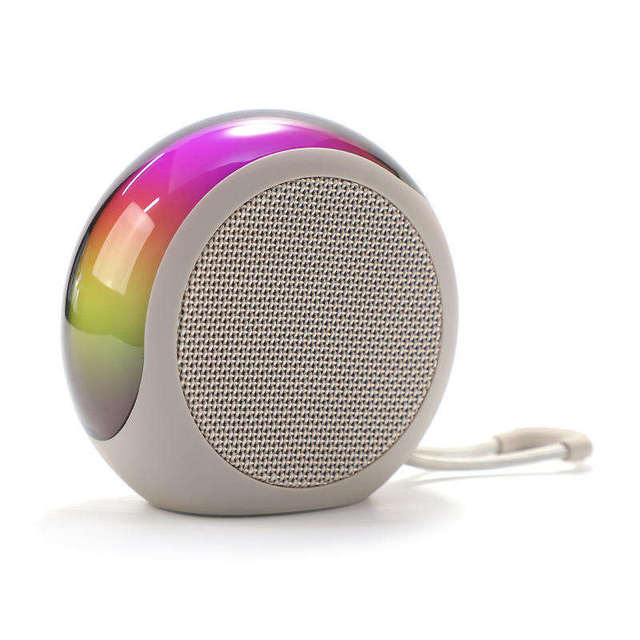 Home Desktop Mini Speaker Wireless Portable Magnetic Stand Speaker RGB Colorful Stereo Outdoor Speaker