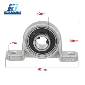 MTZC arbre <span class=keywords><strong>de</strong></span> roulement en alliage <span class=keywords><strong>de</strong></span> zinc <span class=keywords><strong>de</strong></span> haute précision en gros KP08 KP000 KP001 KFL08 KFL001 roulements à billes support monté KP000 - Product Image 6