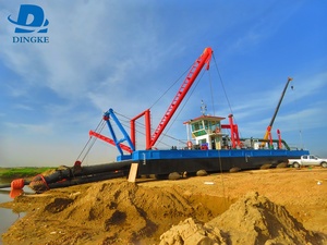 Draga pompa a getto d'acqua draga mineraria cina cantiere navale 18 pollici 3000 m3 H barca draga oro Diesel personalizzato formazione ancoraggio di potenza ABS - Product Image 2