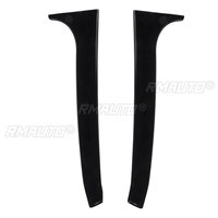 2er-Set Heckfenster-Seitenflügel-Spoiler Canards Splitter für VW Golf 6 MK6 GTI/GTR/GTD 08-13 Frontscheinwerfer-Augenlidverkleidungen