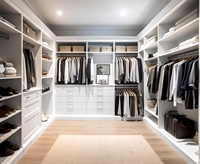 Armoire de dressing moderne sur mesure pour toute la maison, armoire à vêtements populaire, placards, dressing