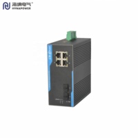 Switch Industrial OEM/ODM de 4 Puertos Gigabit Sin Administración para Montaje en Riel DIN con 2xSFP IP40 -40~75 ℃   12-57VDC CE FCC para Visión Robótica/de Máquina