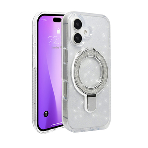 Electroplate Foldable Multi Colors Phone Case Magnetic Ring <b>Stand</b> Wireless Charging Card Holder Sports for for TPU+PC - Product Image 4