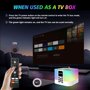 TV <span class=keywords><strong>Box</strong></span> Z1 <span class=keywords><strong>Mix</strong></span> 8K 4K Quad Core Allwinner H313 Android 15 BT 5.0 WiFi6 Control Remoto por Voz Luz RGB Audio 8GB 128GB para - Product Image 1