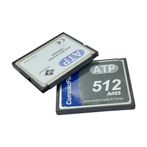 Compactflash câmera de alta velocidade, 512mb, grau industrial para máquina cnc, equipamento médico, cartão de memória cf 512mb