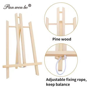 Panwenbo 16インチイーゼルスタンド木製テーブルトップイーゼルアートクラフト絵画子供用アーティスト大人用教室 - Product Image 3