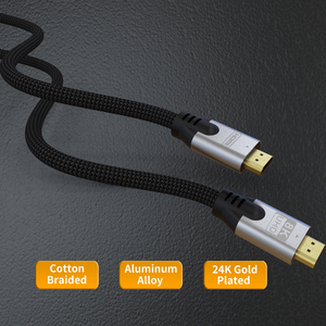 Cable HDMI 2.1 de 8K, 48 Gbps, 8K60Hz, 4K120Hz, Cable HDMI Trenzado de Ultra Alta Velocidad para PS5, <span class=keywords><strong>Xbox</strong></span>, Apple TV, HDR Dinámico, VRR, ALLM, 10K - Product Image 2