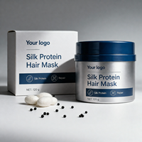 Masker Rambut Sutra Protein Alami Premium Profesional Lembut Efektif Maju Harian Kaya Murni Segar Kualitas Salon dari Pabrik