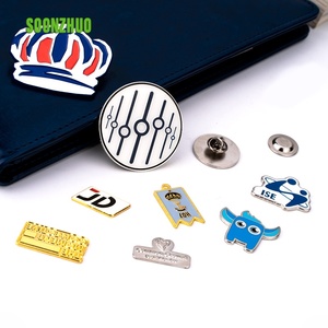 Pins de Solapa Personalizados con Esmalte Brillante, <span class=keywords><strong>Estrellas</strong></span> <span class=keywords><strong>en</strong></span> Relieve 3D y Acabado Brillante para Festivales y Eventos, Venta al Por Mayor - Product Image 2