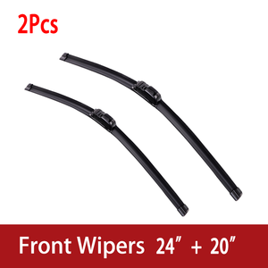 Spazzole <span class=keywords><strong>Tergicristallo</strong></span> per Acura RSX Type-S DC5 2002-2006, Tipo U in Gomma Naturale Senza Telaio, Silenziose e Durevoli - Product Image 2