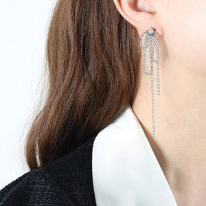 Pendientes Colgantes de Moda Hipoalergénicos, Delicados y Únicos, Chapados en Oro de 14k y 18k, de Acero Inoxidable 316L con Cuentas de Semillas para Mujer - Product Image 2