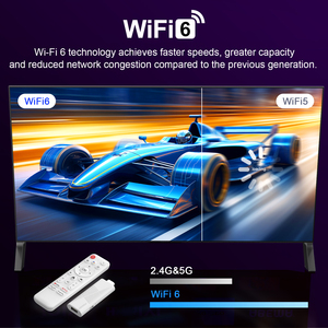 Appareil de <span class=keywords><strong>streaming</strong></span> Android économique 4K, Wi-Fi 6 personnalisé, meilleur boîtier de jeu intelligent Android 14, Fire TV Box Stick - Product Image 4