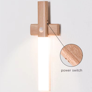 Luz Nocturna Magnética de Pared con Sensor de Movimiento, Diseño Redondo en Forma de Cruz, Inducción de Cuerpo Humano para Pasillo, Dormitorio, Escaleras - Product Image 2