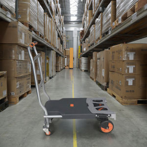 Carretilla de Mano Plegable 2 en 1 de Aluminio con Cuatro Ruedas, Mango Retráctil, Ligera, para Pesca, Camping y Actividades al Aire Libre, OEM - Product Image 2