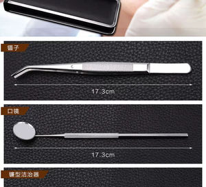 Instrument dentaire en acier inoxydable à bas <span class=keywords><strong>prix</strong></span> 5 pièces Odontologia Instrumental dentaire - Product Image 5