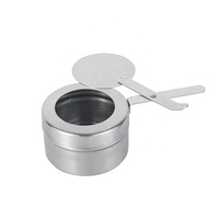 Chauffe-plats en acier inoxydable de style moderne 8L avec couvercle suspendu pour la restauration, les buffets, les hôtels, les mariages et les fêtes
