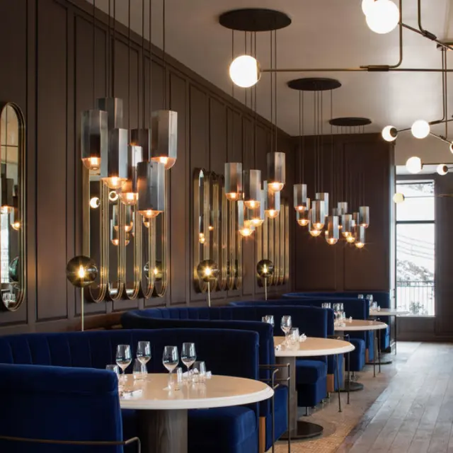 Nordisches modernes Design Dekoratives Restaurant Küchen insel Esszimmer Led Kronleuchter Pendel leuchten