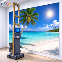 Imprimante murale UV mobile légère LINCJET LC-A2, machine d'impression murale numérique pliable pour un transport et un stockage faciles
