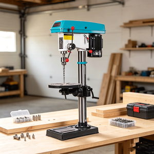 <span class=keywords><strong>Perceuse</strong></span> <span class=keywords><strong>à</strong></span> <span class=keywords><strong>colonne</strong></span> verticale de table <span class=keywords><strong>750W</strong></span>, 16 mm, pour perçage de métaux - Prix usine - Product Image 1