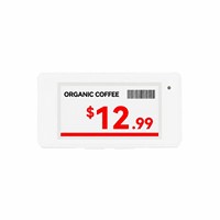 Écran d'affichage E Ink de 2,13 pouces, étiquette de prix numérique sans fil Bluetooth ESL avec NFC et gestion cloud