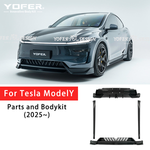 Bộ khuếch tán cản trước sau đa năng Juniper <span class=keywords><strong>2025</strong></span>, bộ body kit cản xe cho Tesla Model Y Juniper - Product Image 2