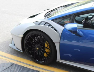 Pare-chocs avant et arrière en fibre de carbone STO, capot moteur, aileron arrière, vente directe d'usine pour LP580 LP610 - Product Image 2