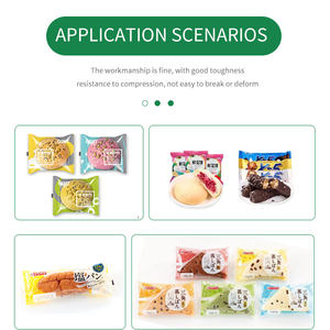 Línea <span class=keywords><strong>de</strong></span> alimentación automática, bollos <span class=keywords><strong>de</strong></span> panadería, hamburguesas, máquina <span class=keywords><strong>de</strong></span> embalaje <span class=keywords><strong>de</strong></span> hamburguesas, <span class=keywords><strong>pan</strong></span>, galletas, frutas, verduras, almohada, máquina <span class=keywords><strong>de</strong></span> embalaje - Product Image 3