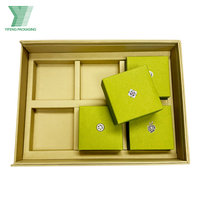 Caja de Papel Reciclable de Alta Calidad con Diseño Nuevo, Personalizable al por Mayor, para Empaque de Alimentos, Galletas del Desierto, Regalos, Caja para Pastel de la Luna de Medio Otoño