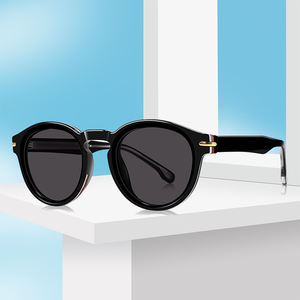 2025 moda Retro Vintage CP marco redondo gafas de sol polarizadas moda gafas de sol para hombres al aire libre clásico Unisex gafas de sol - Product Image 4