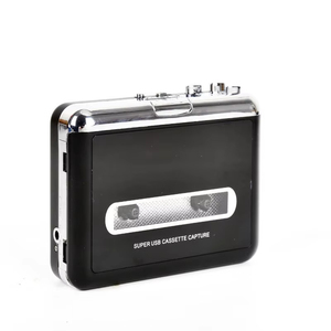เครื่องแปลงเทปคาสเซ็ตเป็น MP3 แบบพกพา พร้อมพอร์ต USB รองรับแฟลชไดรฟ์ และลำโพงในตัว เหมาะสำหรับใช้ในบ้าน สำนักงาน หรือเป็นของขวัญ - Product Image 2