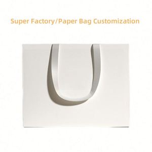 High Quality Luxury Customized Printed Paper <b>Gift</b> Handbags Reusable Shopping Paper <b>Bags</b> With Your Own Logo - Product Image 4