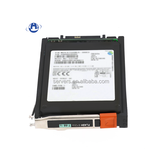 EMC 005053578 7.68TB SAS 12Gb/s 2.5-Inch Enterprise Solid State Drive for Unity 380F/480F