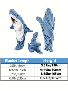 Pyjama <span class=keywords><strong>Kigurumi</strong></span> unisexe à capuche requin dessin animé, en polyester confortable, costume animal adulte pour fête cosplay - Product Image 5