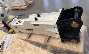Marteau hydraulique de démolition SB50 pour travaux routiers, démolition de roche et de béton, brise-roche pour excavatrice hydraulique - Product Image 2