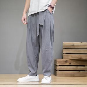 <span class=keywords><strong>Abbigliamento</strong></span> <span class=keywords><strong>uomo</strong></span> all'ingrosso primavera estate <span class=keywords><strong>abbigliamento</strong></span> <span class=keywords><strong>uomo</strong></span> pantaloni larghi Casual <span class=keywords><strong>lino</strong></span> cotone Harem Bloomers <span class=keywords><strong>abbigliamento</strong></span> <span class=keywords><strong>uomo</strong></span> all'ingrosso - Product Image 1