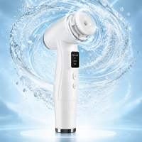 Brosse nettoyante électrique rotative pour le visage, outil exfoliant sonique pour points noirs et pores profonds, nettoyant cutané automatique pour femmes et hommes